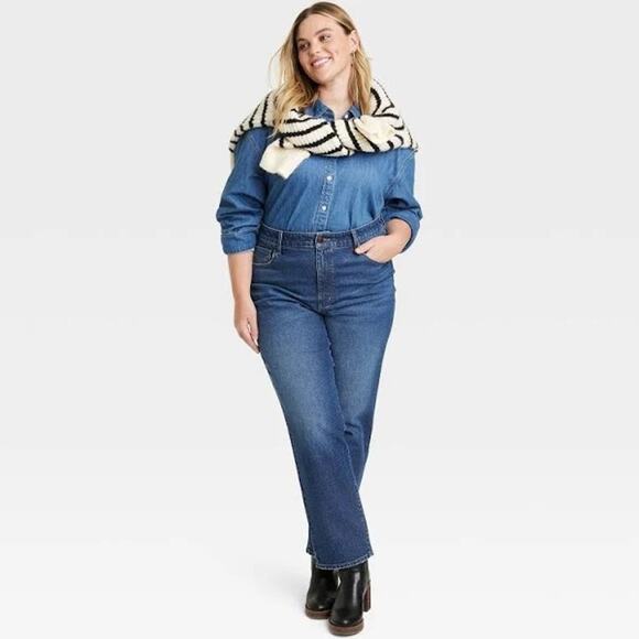 Universal Thread Denim - UNIVERSAL THREADS NWT $32 High Rise 90's Slim Leg Comfort Stretch Size 17